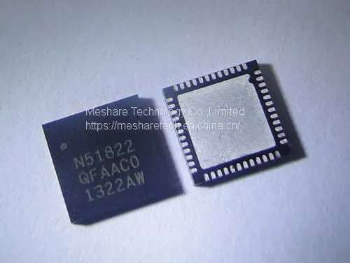 BLE IC Nordic NRF51822-QFAA photo-2