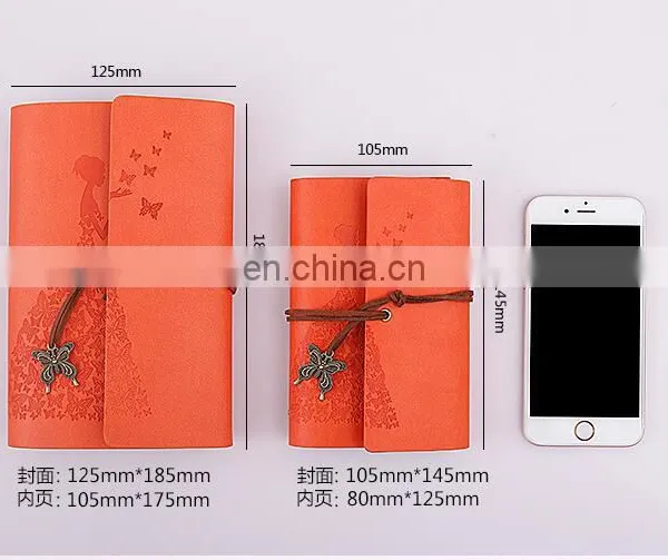 High Quality PU Leather Journal Notebook Wholesale A6 photo-5