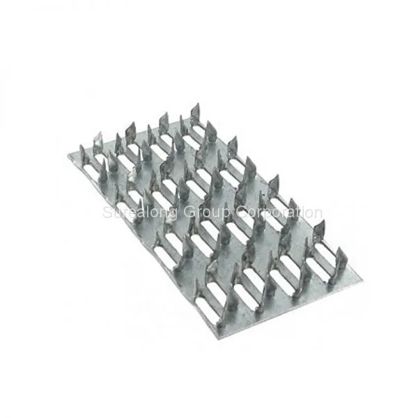 Galvanized Steel Building Material Wood Connector Custom Mending Roof Truss Nail Plate