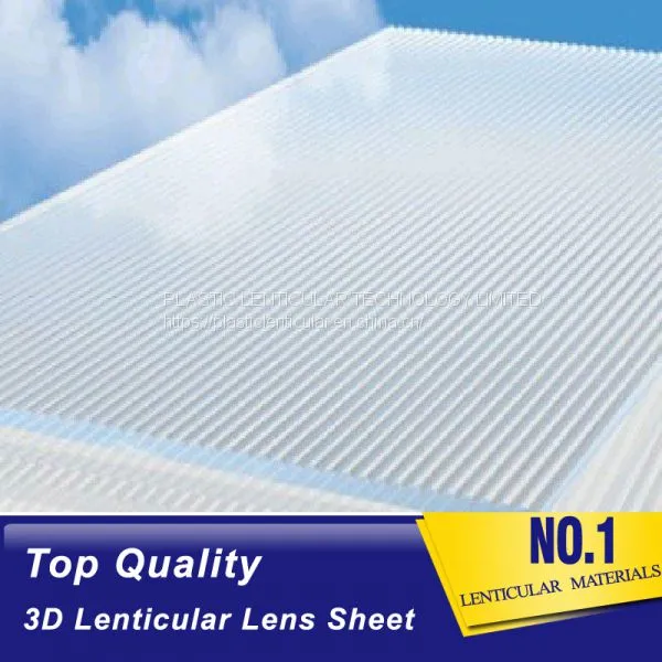 PLASTICLENTICULAR 3D 20 LPI UV Large Format Lenticular Sheet 3MM Designed for 3D Lenticular Images on Digital Printer photo-5