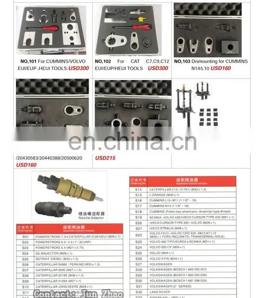 NO,105 Dismounting Tools for HEUI 3126/C7/C9 photo-6