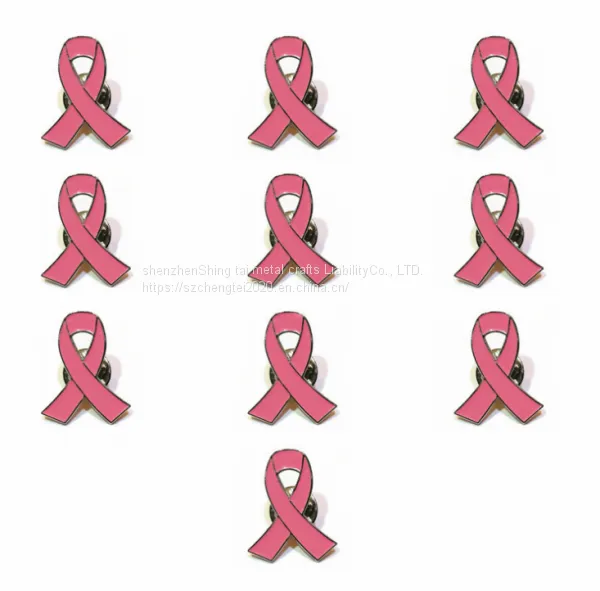 AIDS Brooch Shenzhen Xiehui Brooch Factory Rapid Production