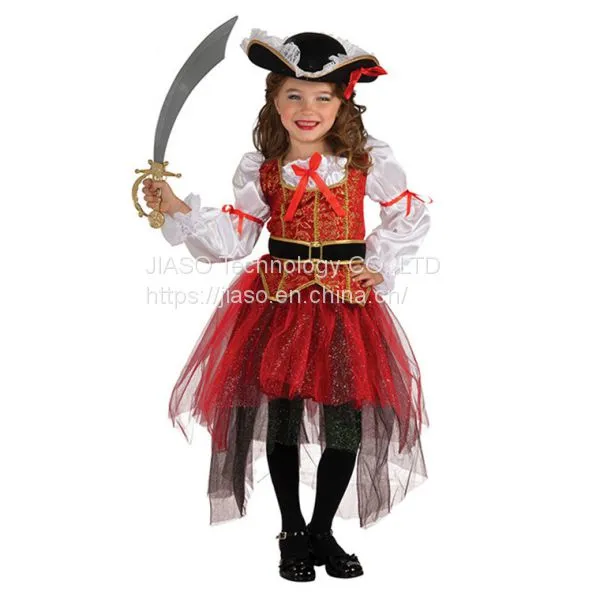 Factory Price Halloween Costumes Kids Cosplay Pirate Costume Sale