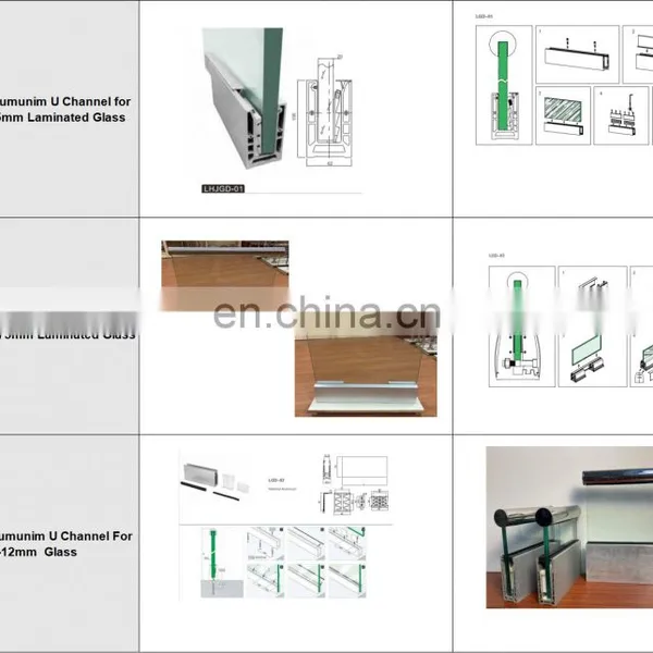 Design Fashion Stair Glass Stainless Steel Railing photo-5
