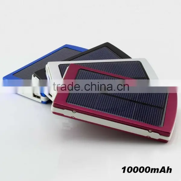 2014 Good Sell High Efficiency 10000mah Dual Usb Output Solar Power Bank photo-5