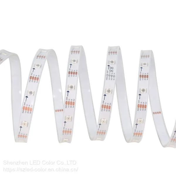 APA102 RGB 30D LED Light Waterproof 5050 Multi Color LED Strip LC8823