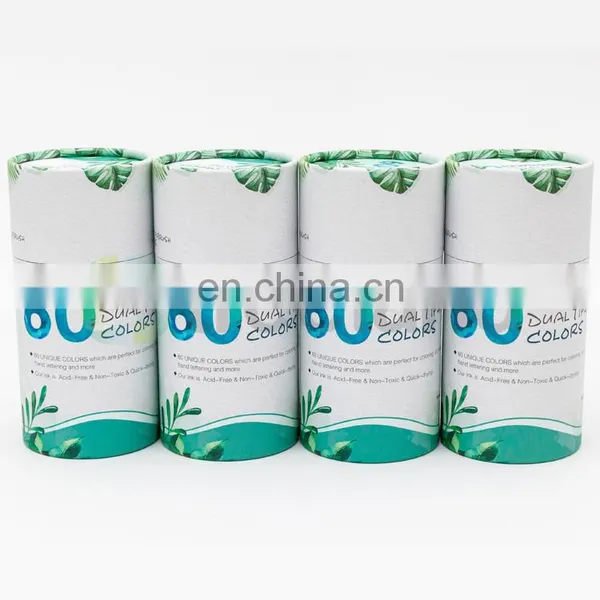 Custom Printed Carton Cylindrical Boxes Cajas Cilindricas de Carton photo-4