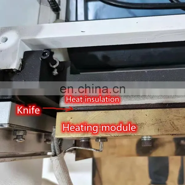 Factory Price Thick Material Nylon Pneumatic Sealing Hot Cutting Machine photo-3
