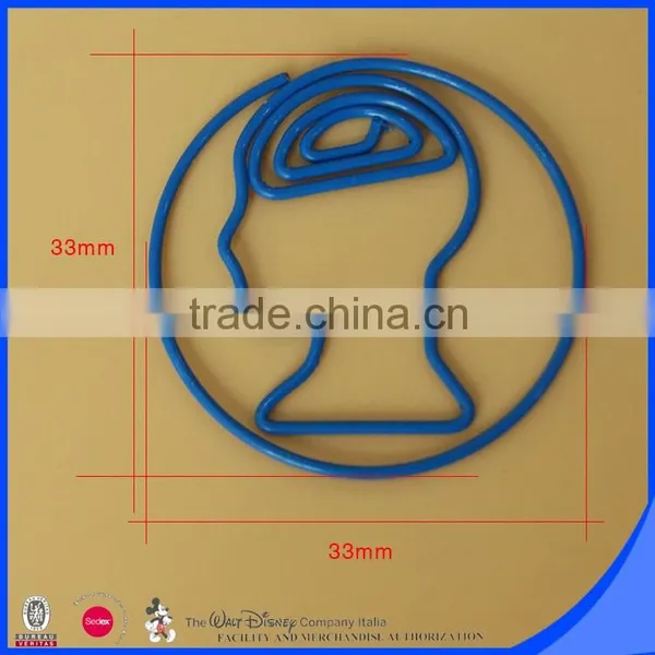 Head Shape Paper Clip Custom Organ Metal Clip Supplier's Choice photo-4