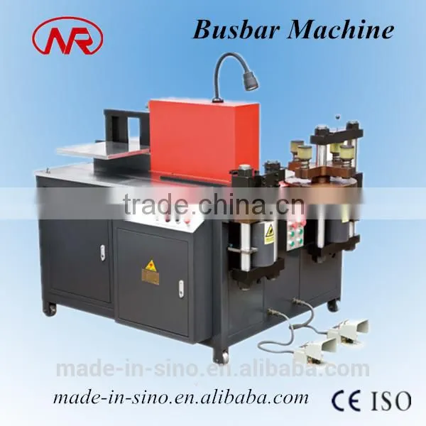 NR303E-3-S CNC Multifunction Hydraulic Cutting Punching Busbar Bending Machine