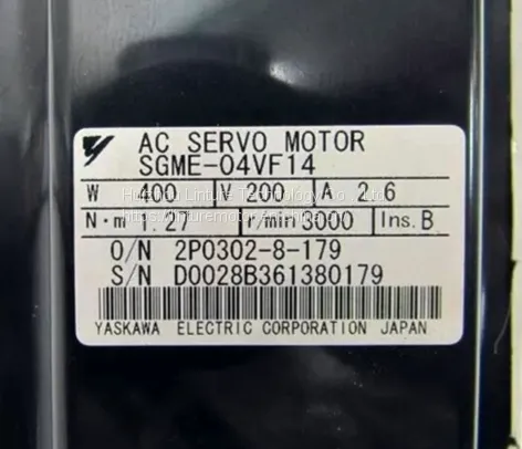 SGME-04VF14 Motor Electric SGME Series Yaskawa Servo Brushless photo-3