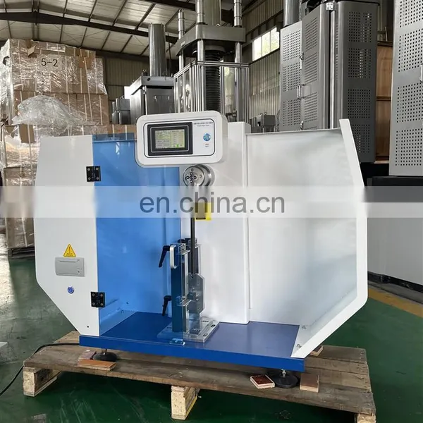 XJJD-5/50T IS0179 GB/T1043 Touch Screen Impact Charpy Impact Testing Machine photo-2