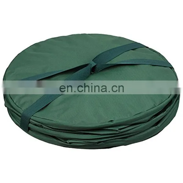 120L Heavy Duty Reusable Yard Lawn Refuse Garden Waste Leaves Grass Rubbish Yellow Jumbo Garbage Bag photo-3