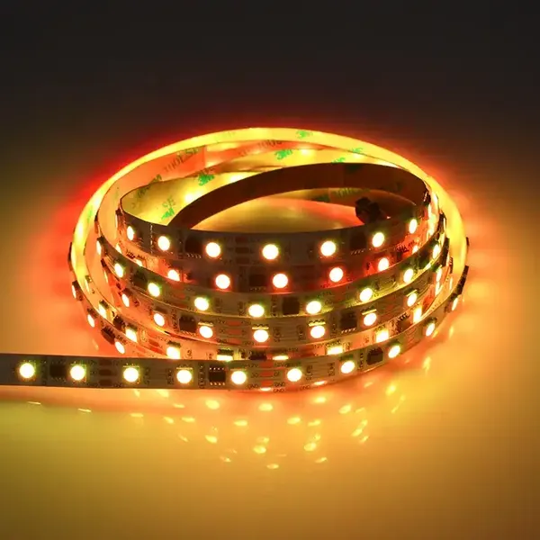 Hot Sale LED Pixel Light Strip 48W/Roll 60leds/M WS2811 LED Strip 24-key Infrared Bluetooth Music Controller RGB LED Strip Light Kit photo-4