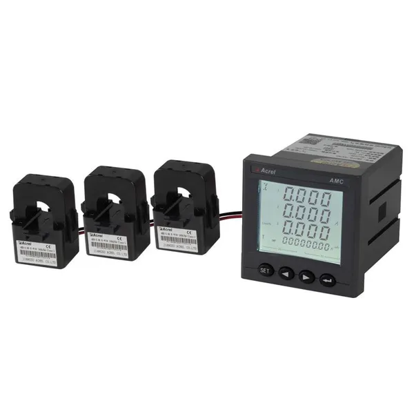 3 Phase 4 Wire Amp Volt Power Meter LCD AMC72L-E4/KC With Rs485 Commnucation photo-3