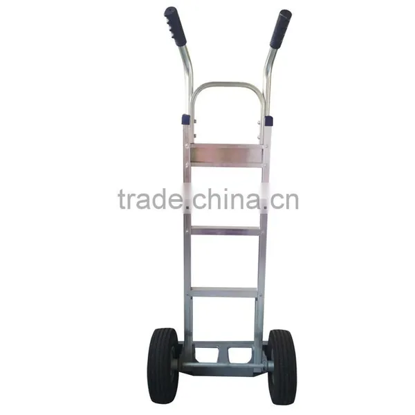 China Manufacture 150kgs Capacity Aluminium Sack Truck Hand Trolley photo-2