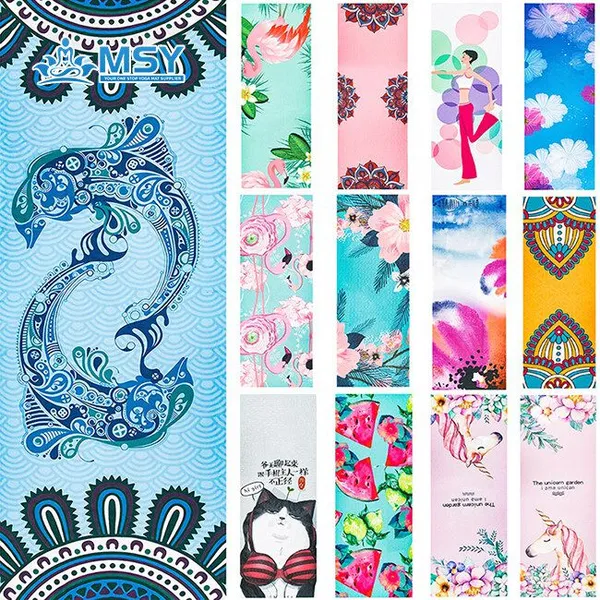 Yoga Mat Towel Designed for Bikram and Ashtanga Practices