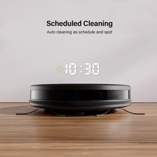 PUREROBO S1-Robot Vacuum Cleaner With APP & Remote Control 3 In 1 Wet Dry Mopping & Sweeping & Vacuum Dust 4 Cleaning Modes Real-time Mapping photo-5
