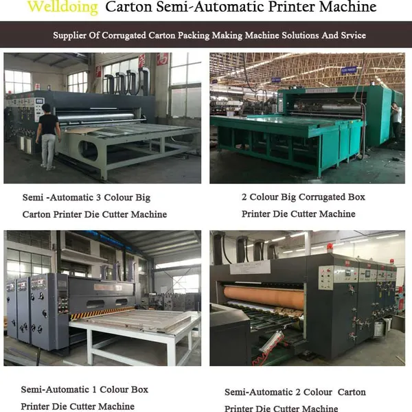 Chain Feeding Flexo Carton Printer Die Cutter photo-2