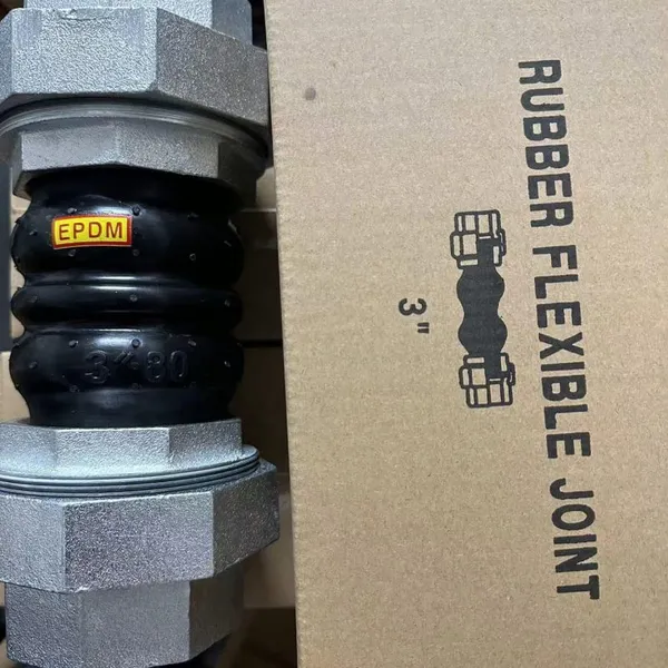 KXT Type Flexible Rubber Joint Soft Connection EPDM Rubber Pipe Joint Internal Thread Rubber Joint photo-5