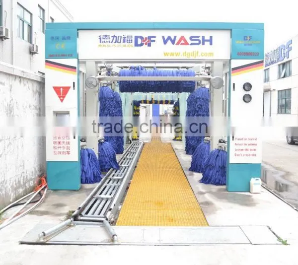 Tunnel Car Wash System 9Brushes PE-T9 40000USD