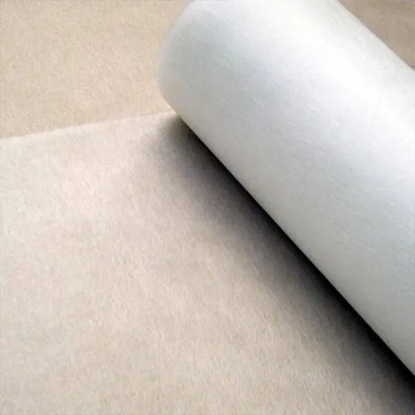 Supply of Alkali-free Glass Fiber Surface Mat, Used for Pipe Winding and Coating, Wet-process Thin Mat, 30g Glass Fiber Surface Mat