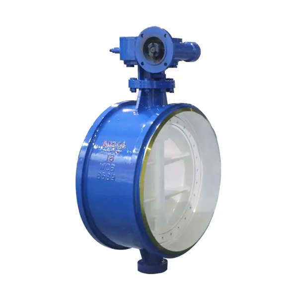 Manufacturer direct sales of high-quality worm gear welded hard seal butterfly valve