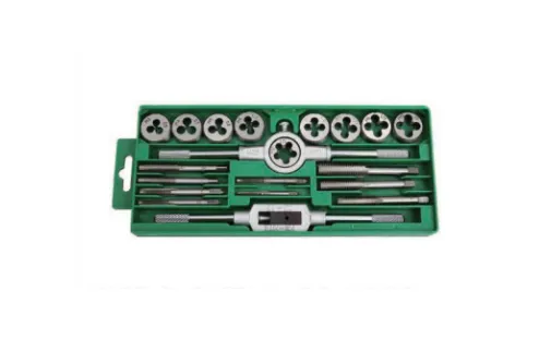 20Pcs Metric Tap And Die Hand Thread Repair Kit