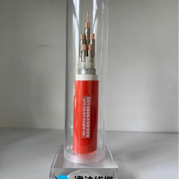 JINDA CABLE  Aluminum‑sheath Isolated Flexible Mineral‑Insulated Fire‑Resistant Cable（BTLY / NG‑A）