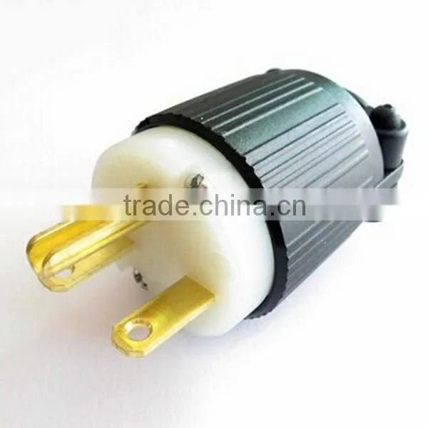 Super Nylon UL Listed Nema 6-15p Industrial Plug/American Power Plug/Nema Straight Blade Plug 15A 250V photo-6