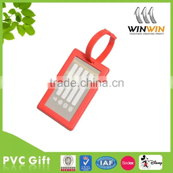 China Bulk Personized PVC Luggage Tag photo-5