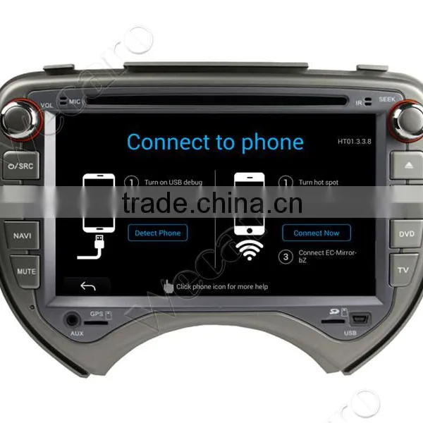 Wecaro WC-NM7043 Android 4.4.4 Stereo Double Din for Nissan March Car Dvd Player With Gps WIFI 3G 1080p photo-3