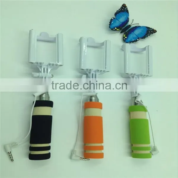 2016 Newest Hot Selling Wholesale Price Tripod Selfie Stick Mini Monopod Selfie Stick China Wholesale