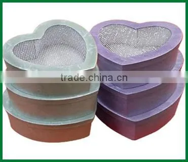 Colorful Heart-shaped Kraft Box Kraft Paper Boxes photo-3