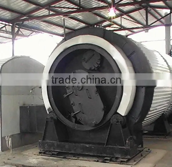 High-efficiency Used Tire Recycling Plant Continuous Tire Pyrolysis Machine photo-6