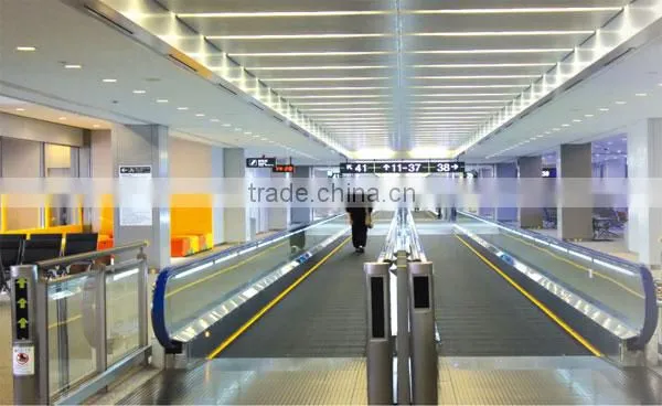 Low Noise Indoor Moving Walkway With High Efficiency