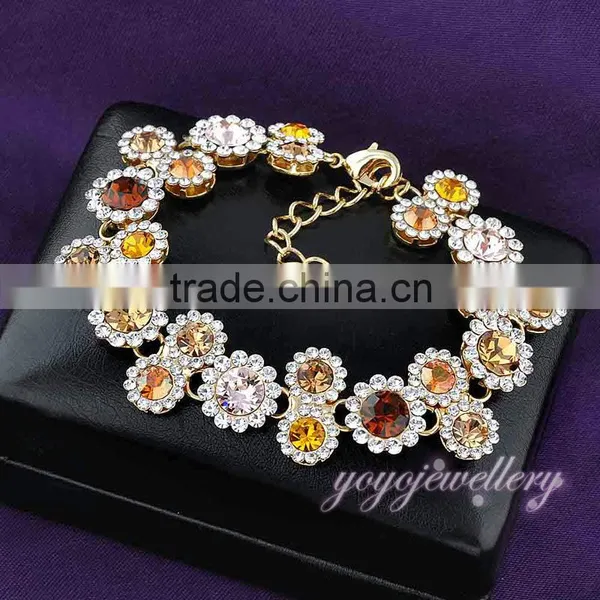 Luxury Saudi Fake Gold Bracelet Jewelry photo-5