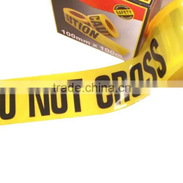 Caution Tape Yellow With Black Words Caution Tape SGS and TUV Certification Caution Tape photo-4