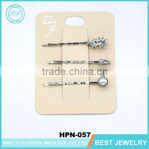 2016 New Designs Bow Tie Pearl Fashion Hair Accessories For Girls photo-3