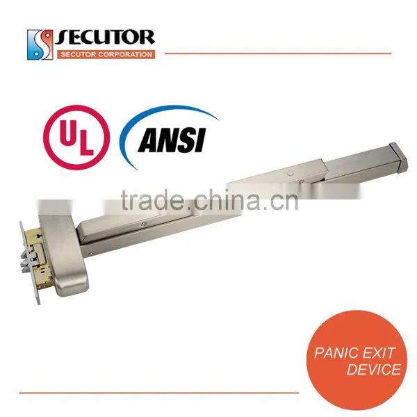Mortise Ansi Standard Grade 1 Fire Exit Door Push Lock photo-4