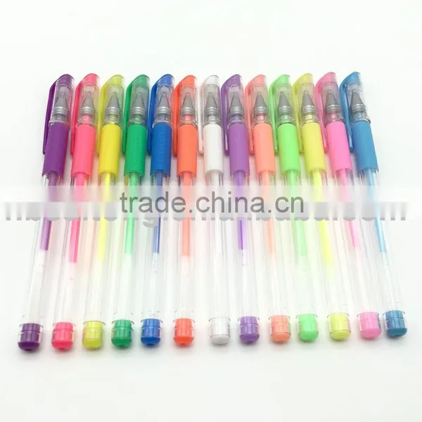 Hot Selling Neon Gel Pen With Different Ink Colors photo-5