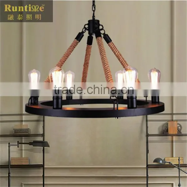 Iron Wire Pendant Lamp Hanging Lamp Chandelier Modern Pendant Light Fixtures photo-5