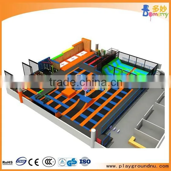 Guangzhou NEW STYLE Kids Toy Indoor Soft Trampoline Playground Equipment photo-5