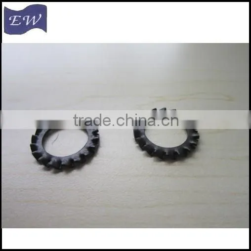 m5 Balck Star Lock Washer ,external Washers (DIN6798A) photo-3