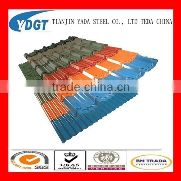 Galvanized Corrugated Steel Sheet & Steel Structure With Galvanized Volumes
