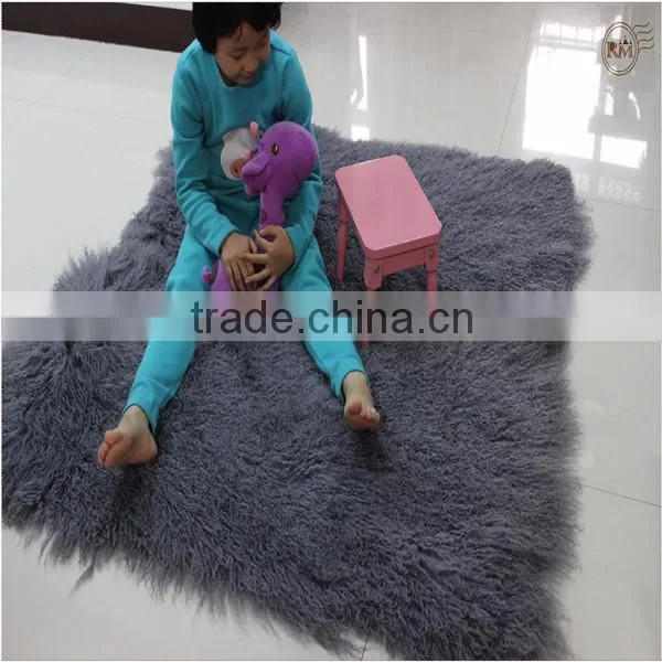 100% Genuine Tibetan Lamb Fur Rugs For Floor Rugs Carpets photo-2