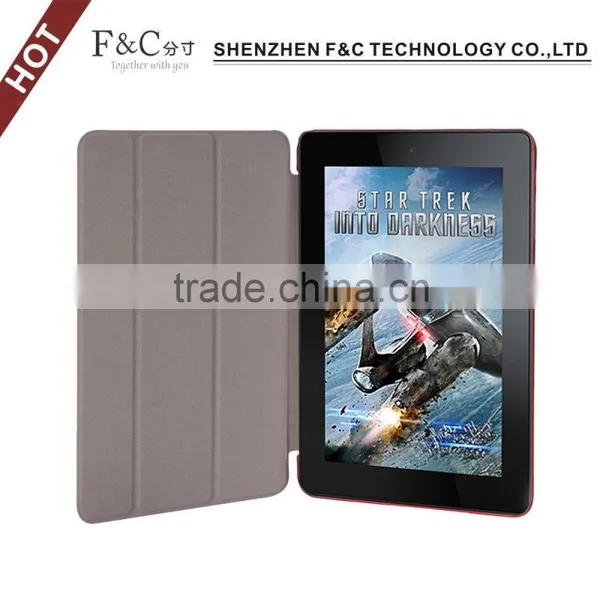 High Quality Minion pu Leather Case for Amazon Kindle Fire hd 7.0 photo-3