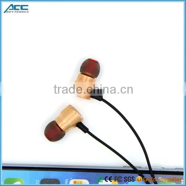 Gold Heavy Metal Earphones for Music photo-2