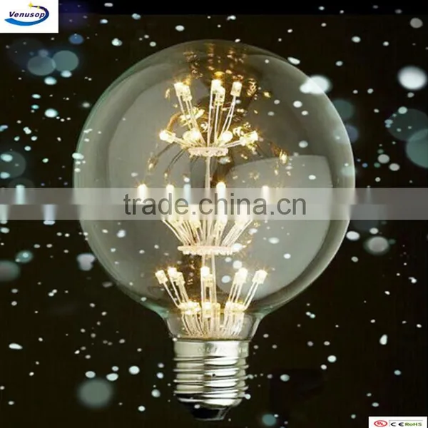 2w Led Lighting,Vintage Firework Led Bulb Light photo-2