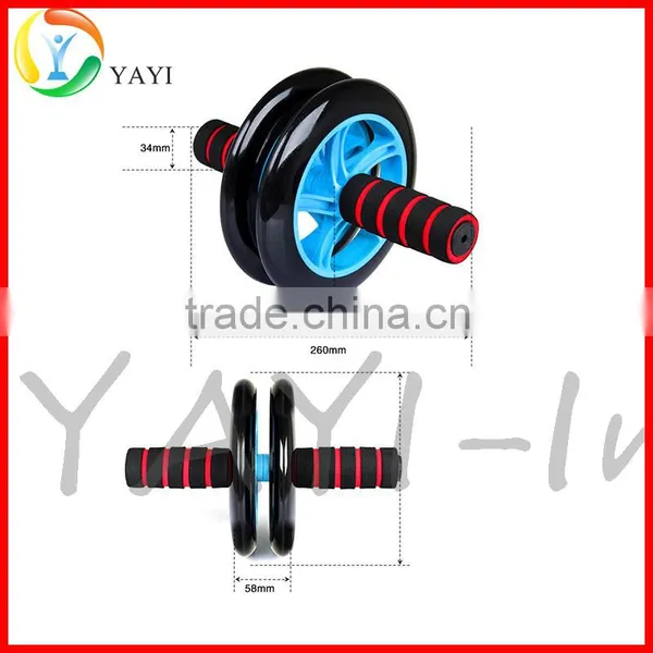 Crossfit Abdominal Exercise Toning Wheel Dual AB Wheel Quality Choice photo-6
